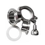 BS4825-3 Tri Clamp Pipe Fittings Stainless Steel Quick Clamp Tube Fittings