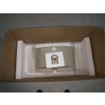 600MM Vanity Top Bathroom Sink Countertop Glaze Smooth Double Vessel
