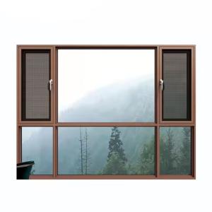 Quality Horizontal Opening Casement Windows Aluminium Wood Composite Windows wholesale