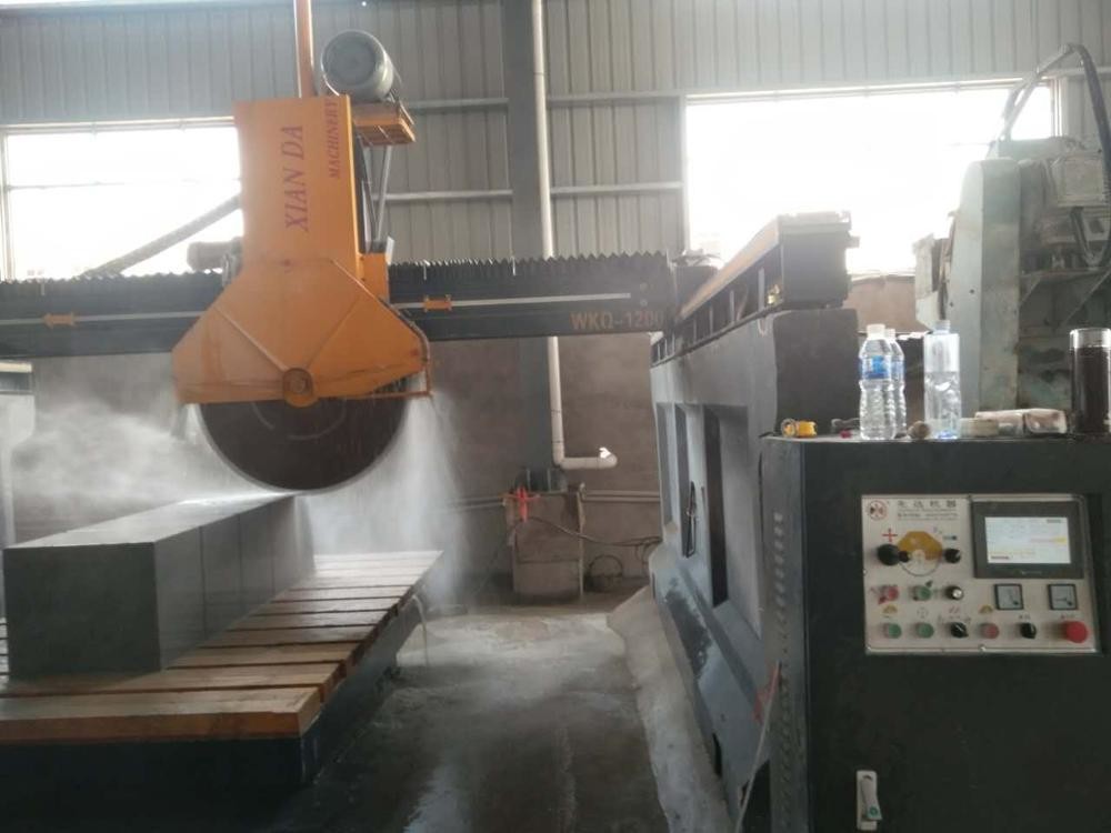 Middle Block Cutting Machine For Cutting Thick Slabs And Square Blanks