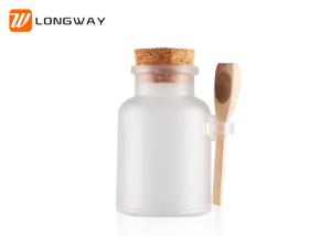 Quality ABS Mini Bath Salt Jars With Handle , Small Plastic Containers For Cosmetics wholesale