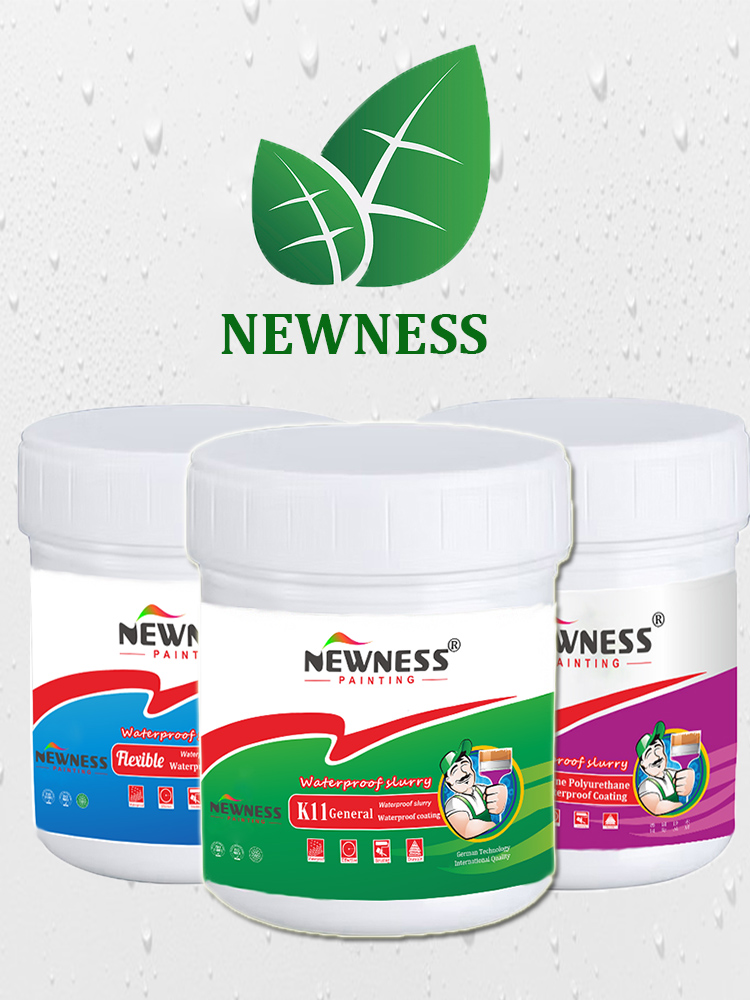 Polyurethane Paint Waterproof Coating Solid content 65% at least for Brush Application