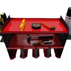 Quality Functional Design Wall Mount Metal Charging Station Power Tool Organizer Drill Holder wholesale
