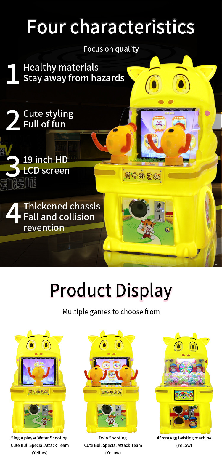 75mm Personalized Custom-made Plush Toy Crane Automatic Vending Machine Arcade Machine