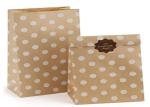 Reusable Kraft Block Bottom Paper Bread Bags