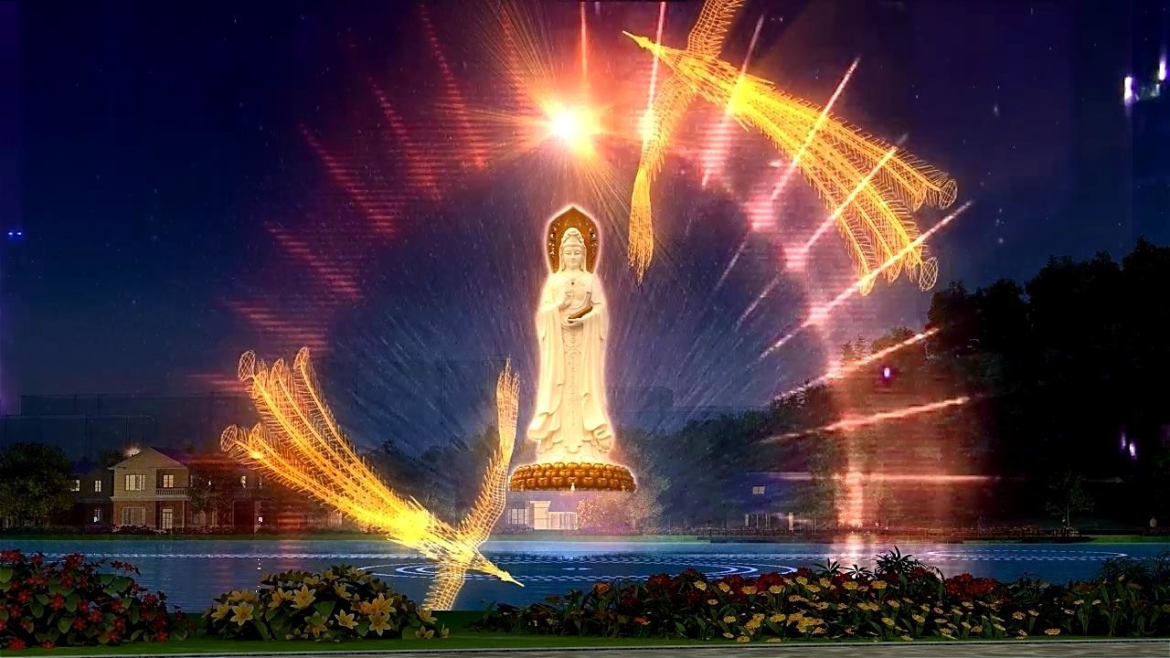 Entertainment Purposes Water Screen Projection With Perfect Visual Experience