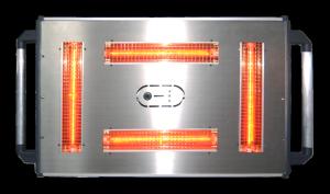 Quality Short Wave Car Paint 3000W Infrared Heat Lamp wholesale