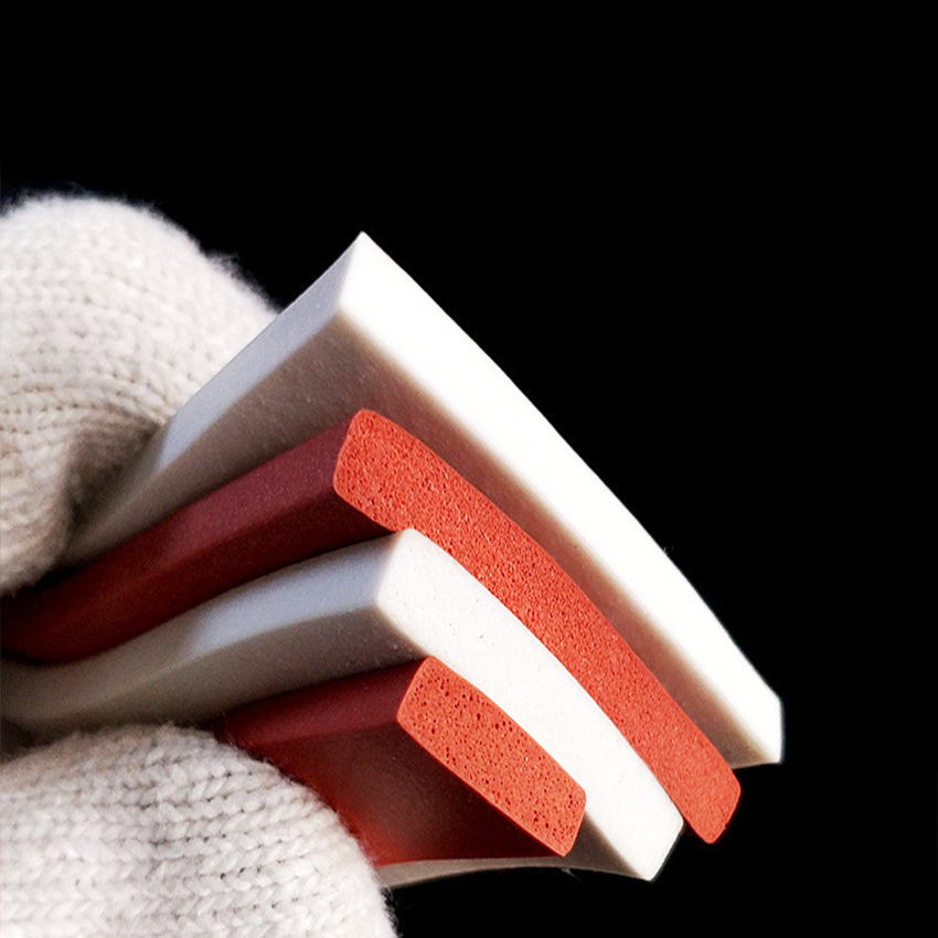 30±5 Shore A High Elasticity Solid Square Strip Sponge for Automobile High Temperature Oven