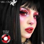 Vampire Scary Halloween Contacts Red Black Pink Purple 14.5mm