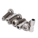 OEM/ODM 0.001mm Precision CNC Parts Srews Bolts/Slotted Round Head Bolt ISO9001