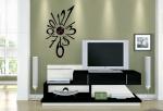 Eco-friendly Home Decoration Vinyl Wall Sticker Clock 10A085