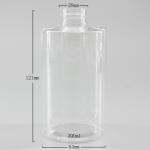 Transparent 170ml 180ml 300ml Makeup Remover Press Pump