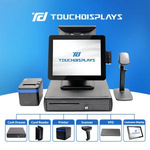 Quality Aluminum Casing 1515E POS Cashier Machine for Grocery wholesale