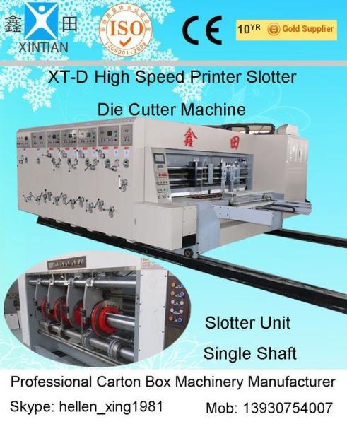 Corrugated Paper Box Die-Cutting Machine Slotting