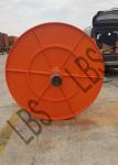 Stainless Steel Yellow LBS Grooved Drum With Shaft Diameter 800mm