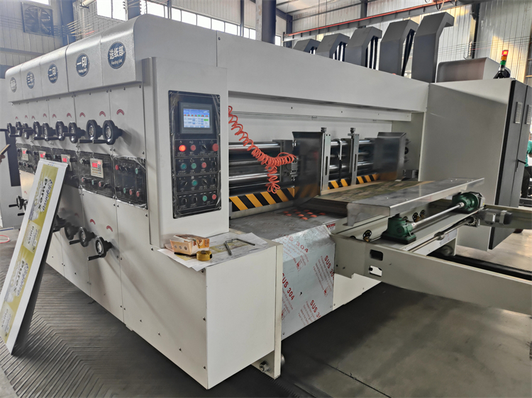 Competitive High Speed Digital Flexo Printing Diecutting Slotting Machine For Paperboard