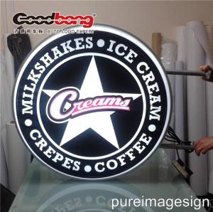 Quality Wall mounting Vacuum forming Acrylic Silk screen light box sign wholesale
