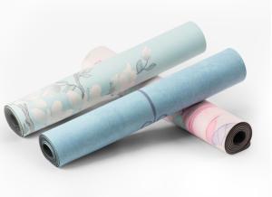 Quality Printing Yoga Mat | Lightweight Foldable Mat Luxury Sweat-Grip for Yoga, Pilates, Fitness and Exercise | Portable wholesale