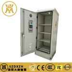 1U Front Door Outdoor Telecom Cabinets , Galvanized Steel Industrial Electrical