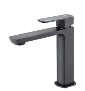 Quality PVD Electroplating Solid Brass Single Hole Basin Mixer Tap wholesale