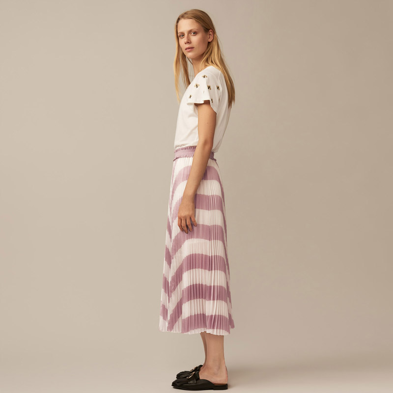 pleated fashion women skirt