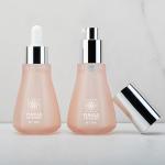 Customized PETG Lotion Serum Bottle Packaging 50ml Hot Stamping