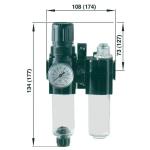 BL72 Hydraulic Valves And Switches Stainless Steel Pressure Regulator Valve