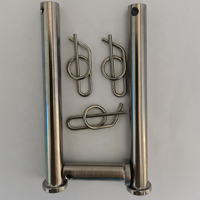 Jacobs Ladder Pin Kit with Natural Finish Grade GR5 Size 3/8*1.3 and 3/8 x 3.71 1/2 x 1.3 in Titanium Gr5 Benefit