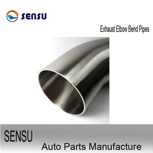 Quality Customizable Stainless Steel Exhaust Bends 152mm Length Auto Exhaust System Parts wholesale