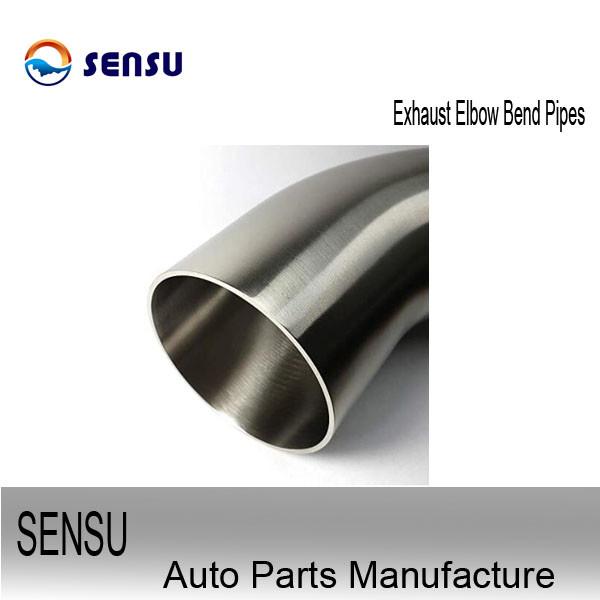 Customizable Stainless Steel Exhaust Bends 152mm Length Auto Exhaust System