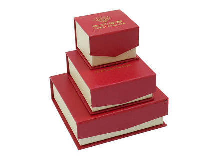Flip Top Gift Magnetic Jewelry Packaging Box Custom High End