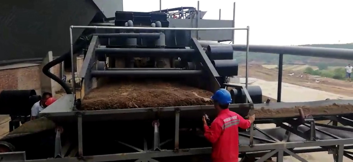 Powerful Stone Washer Machine 7500*2500*3240mm Long Service Life Wide Application