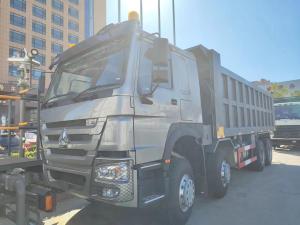 Quality RHD 8×4 12wheels High Horsepower HOWO 26CBM Tipper Truck 380HP Low Fuel Consumption wholesale