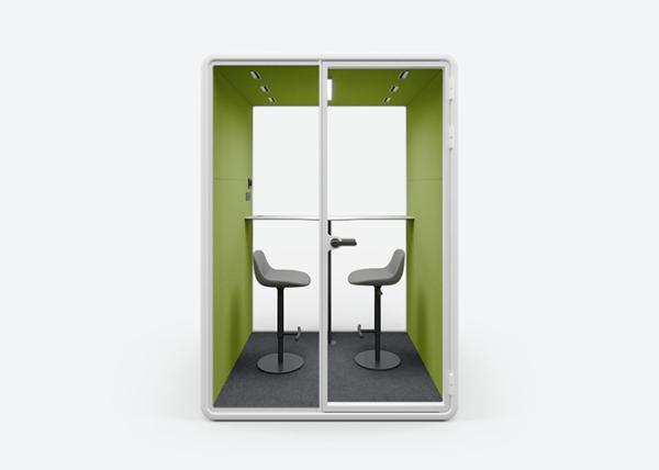 M Size Silent Phone Booth Meeting Room Privacy Acoustic Office Pods For 1 - 2
