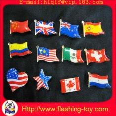 Quality LED Flag Badge Factory,Flash Badge Supplier wholesale