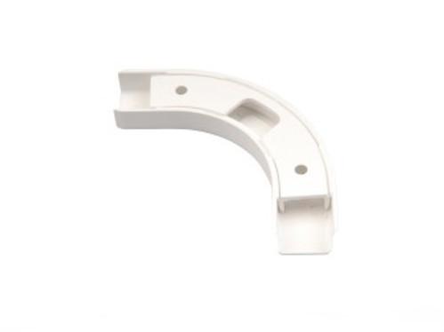 ABS Material Fiber Optic Accessories Corner Piece 1 Core Capacity For FTTH /