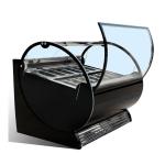 600L Front Opening Curved Top Ice Cream Display Freezer SN.N