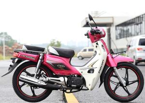 Quality Pink Color Super Cub Motorcycle 107mL Displacement With EEC Certification wholesale