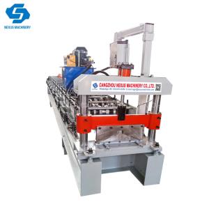 Quality Metal Ibr Roof Ridge Cap Roll Forming Machine Steel Tile Sheet Making Machine wholesale