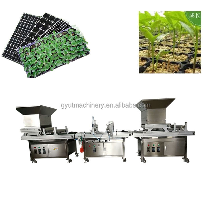 8 Rows Vegetable Seed Planter with Discount Cabbage Seed Sower Nursery Sowing Machine