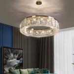 luxury Decor Led Chandelier Creative Crystal Living Room Lamp Modern large