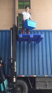 Quality 690*605*150mm cheap food grade plastic bakery crate wholesale