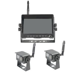 Quality Waterproof Reversing 1080P 6W Wireless Rearview Camera 7 Inch DVR wholesale