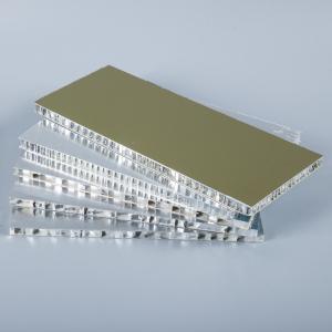 Quality PVDF PU Coated Aluminum Honeycomb Wall Panels 1200x2400mm wholesale