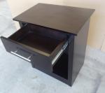 Wooden 5-star hotel furniture stone top night stand/bed side table NT-0024