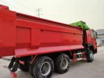 HOWO 6*4 U-Type Tipper Truck Construction Dump Trucks with 1 Year After-sales