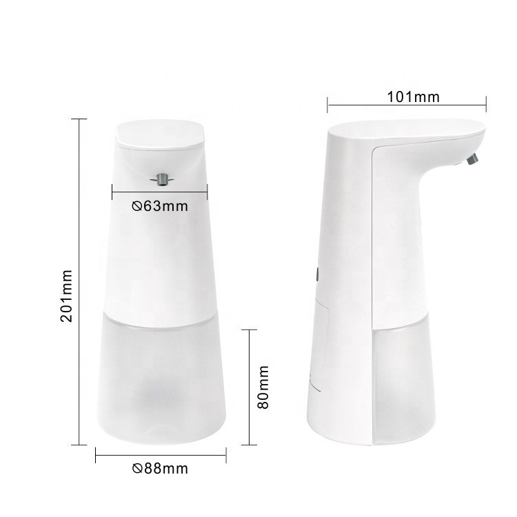 Battery Operated Plastic Automatic Foam Soap Dispenser For Hospital