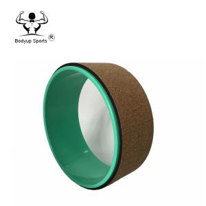 Quality Body Building Yoga Balance Wheel , Yoga Exercise Wheel Customized Color wholesale