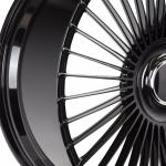 Customized Wholesale 5x130 5x112 Spokes Statin black Rims Alloy Forged 21 Inch