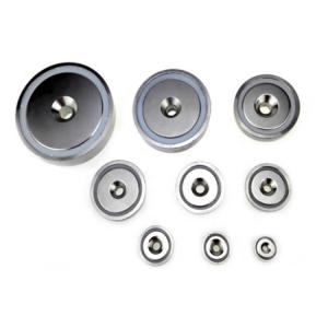 Quality Cup Neodymium Round Base Magnet Sintered Customize For Salvage wholesale